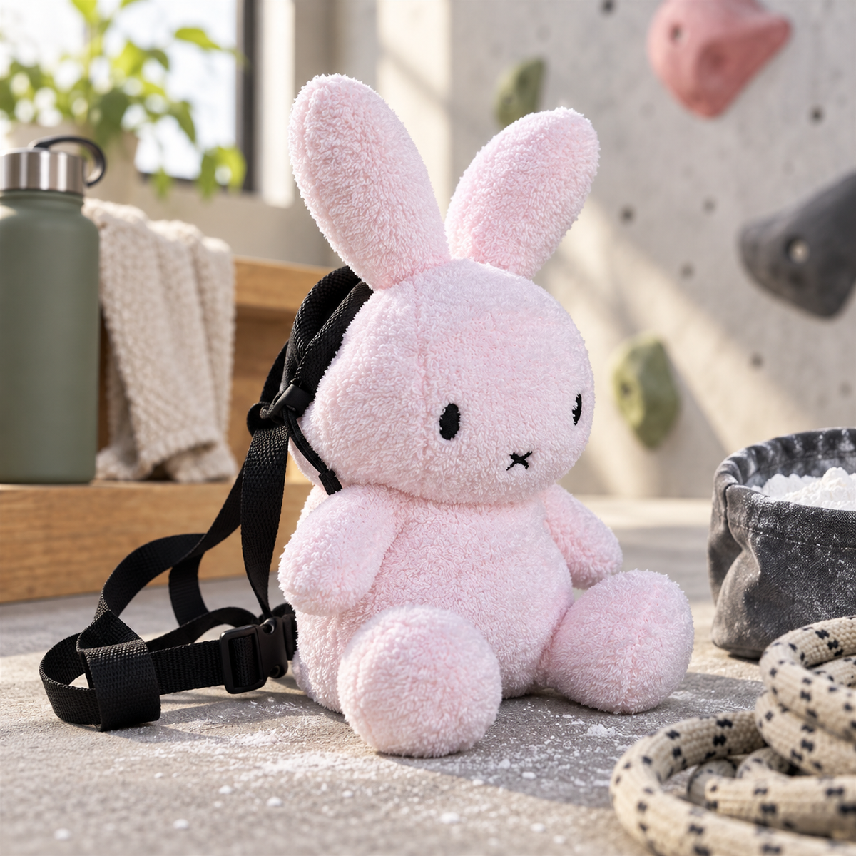 miffy chalk bag pink