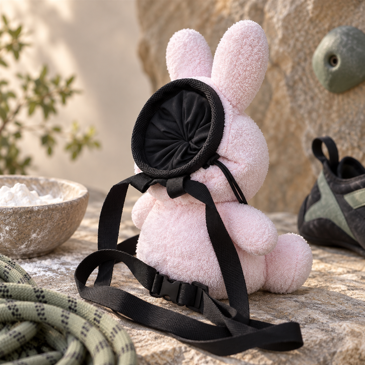 Bunny Chalk Bag (Pink)
